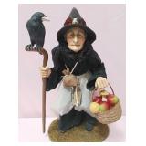548 - BETHANY LOWE RAVEN WITCH FIGURINE (B47)