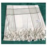43 - NEW WMC PLAID TABLE CLOTH (B66)