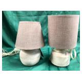 43 - NEW WMC TWO TABLE LAMPS (A170)