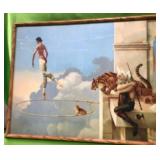 546 - MICHAEL PARKS ARTWORK FRAMED 24X30" (A1)