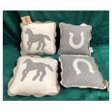 43 - NEW WMC FOUR ACCENT PILLOWS (A139)