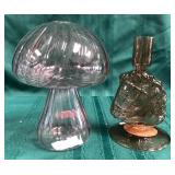 43 - NEW WMC TWO ART GLASS VASES (B75)