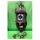546 - VINTAGE DUTCH WALL CLOCK (A32)