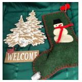43 - NEW WMC CHRISTMAS STOCKING & WELCOME (A68)