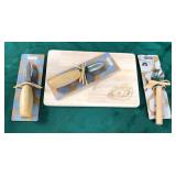 43 - NEW WMC SEAFOOD UTENSILS & BOARD (A118)