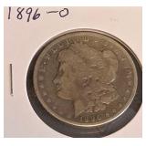 1896 "O" - MORGAN SILVER DOLLAR (#24)