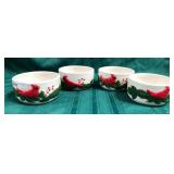 43 - NEW WMC FOUR CARDINAL BOWLS (A250)