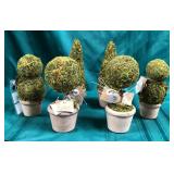 43 - NEW WMC DECORTIVE TOPIARY TREES (A110)