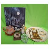 548 - MIXED LOTO F HALLOWEEN DECORATIONS (A136)