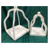 43 - NEW WMC TWO CANDLE LANTERNS (A25)