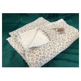 43 - NEW WMC ANIMAL PRINT THROW BLANKET (A39)