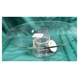 43 - NEW WMC GLASS BIRTHDAY CAKE STAND (A114)