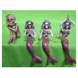 548 - SKELETON & SKELETON MERMAIDS (A54)