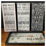513 - HOUSE RULES SIGNS (SM25)