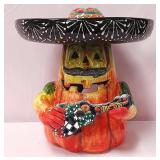 548 - CANDY CORN SOMBRERO CANDY DISH (B45)