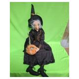548 - JOE SPENCER FOLK ART WITCH (A88)