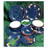 43 - NEW WMC MIXED LOT OF CHRISTMAS PLATES/BOWLS