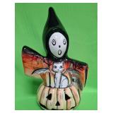 548 - TALAVERA-STYLE GHOST FIGURINE 19"T (A117)