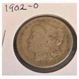 1902 "O" - MORGAN SILVER DOLLAR (#21)