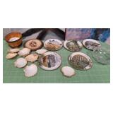 U - VINTAGE COLLECTIBLE PLATES, SHELLS (U5)