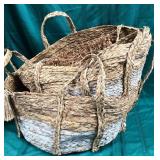 43 - NEW WMC HYACINTH BASKET SET (A133)