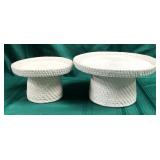 43 - NEW WMC TWO PEDESTAL PLATES (A106)