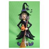 548 - BLUE SKY WITCH FIGURINE (A26)