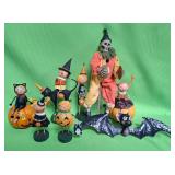 548 - LOT OF HALLOWEEN FIGURINES (A135)