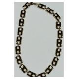 H -GOLD-TONE LINK CHAIN