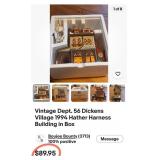 N - DEPT 56 DICKENS VILLAGE HATHER HARNESS NIB