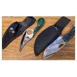 N - LOT OF TWO HUNTING KNIVES (P1)