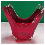 N - ART GLASS BOWL (A62)