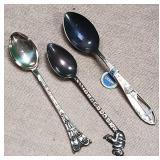 N - LOT OF THREE COLLECTIBLE SPOONS (A60)