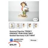 N - TWO M.J. HUMMEL GOEBEL FIGURINES W/ BOX (C124)