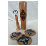 N - LA DODGERS DUGOUT MUGS SET (A265)