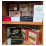 N - MIXED LOT OF CIGAR BOXES (A229)