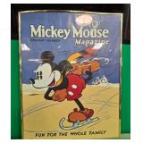 N - DISNEY MICKEY MOUSE PRINT FRAMED (B19)