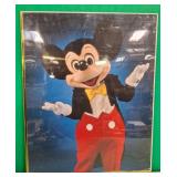 N - DISNEY MICKEY PRINT FRAMED (B16)
