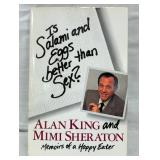 N - ALAN KING/MIMI SHERATON SIGNED BOOK (A298)