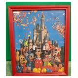 N - DISNEY CELEBRATION PRINT FRAMED (B29)