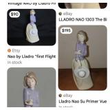 N - NAO PORCELAIN FIGURINE (D100)