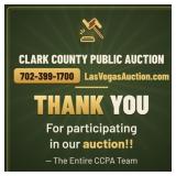 THANK YOU FOR PARTICIPATING ON OUR ONLINE AUCTION