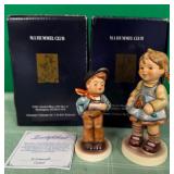 N - TWO M.I. HUMMEL CLUB FIGURINES W/ BOXES