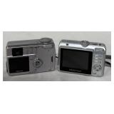 N - LOT OF 2 DIGITAL CAMERAS (C288)