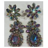 VTG RHINESTONES EARRINGS