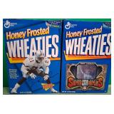 N - DEION SANDERS & TROY AIKMAN WHEATIES BOXES (B2