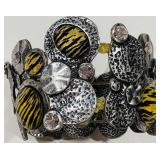 H -LIA SOPHIA Y2K STRETCH CUFF BRACELET