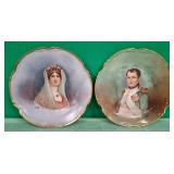 N - TWO VINTAGE COLLECTIBLE PLATES (D73)