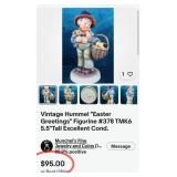 N - GOEBEL EASTER GREETINGS BOY FIGURINE W/ BOX