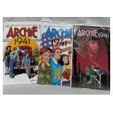 N - THREE ARCHIE 1941 COMICS (C26)